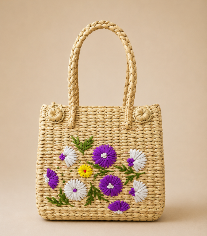 Lavender Bloom Handbag